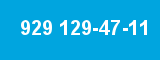 929 129-47-11 929 129-47-11